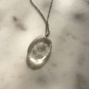 Vintage Rose Necklace